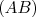 (AB )  