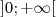]0;+∞ [  