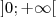 ]0;+∞ [  