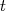t  