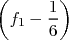 (     1)
  f1 - 6
